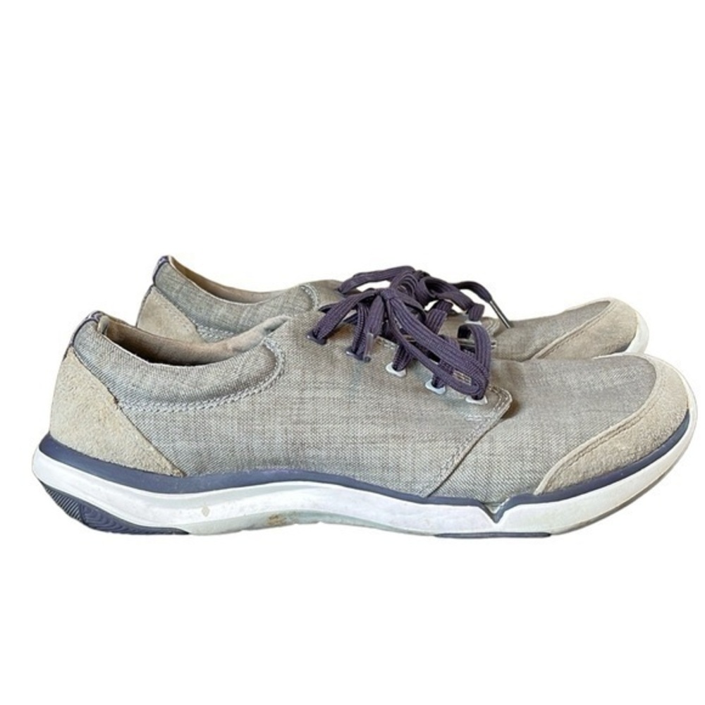 Teva Women's Wander Low-Top Canvas Shoe, Gray & Purple Size 8.5